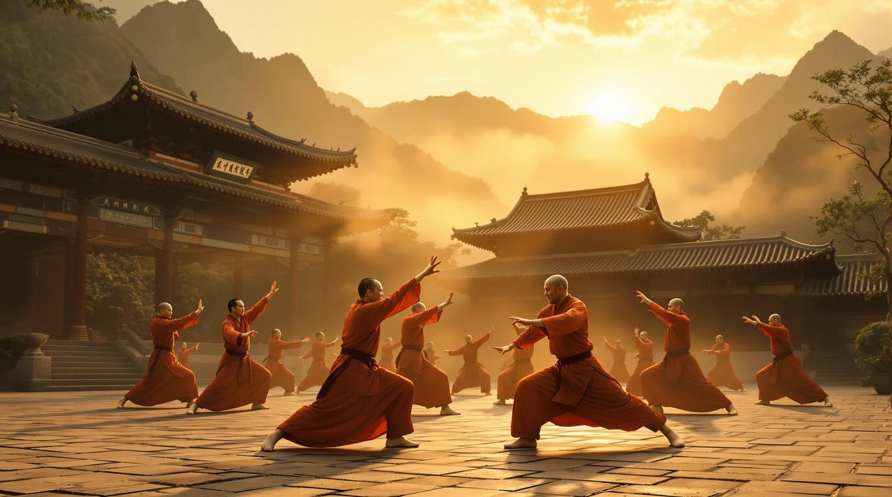 功夫传奇：少林武僧一日修行全纪录，千年武学传承-哔嘀影视热门推荐
